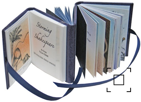 Title page frontispiece- drypoint of Trinculo in The Tempest